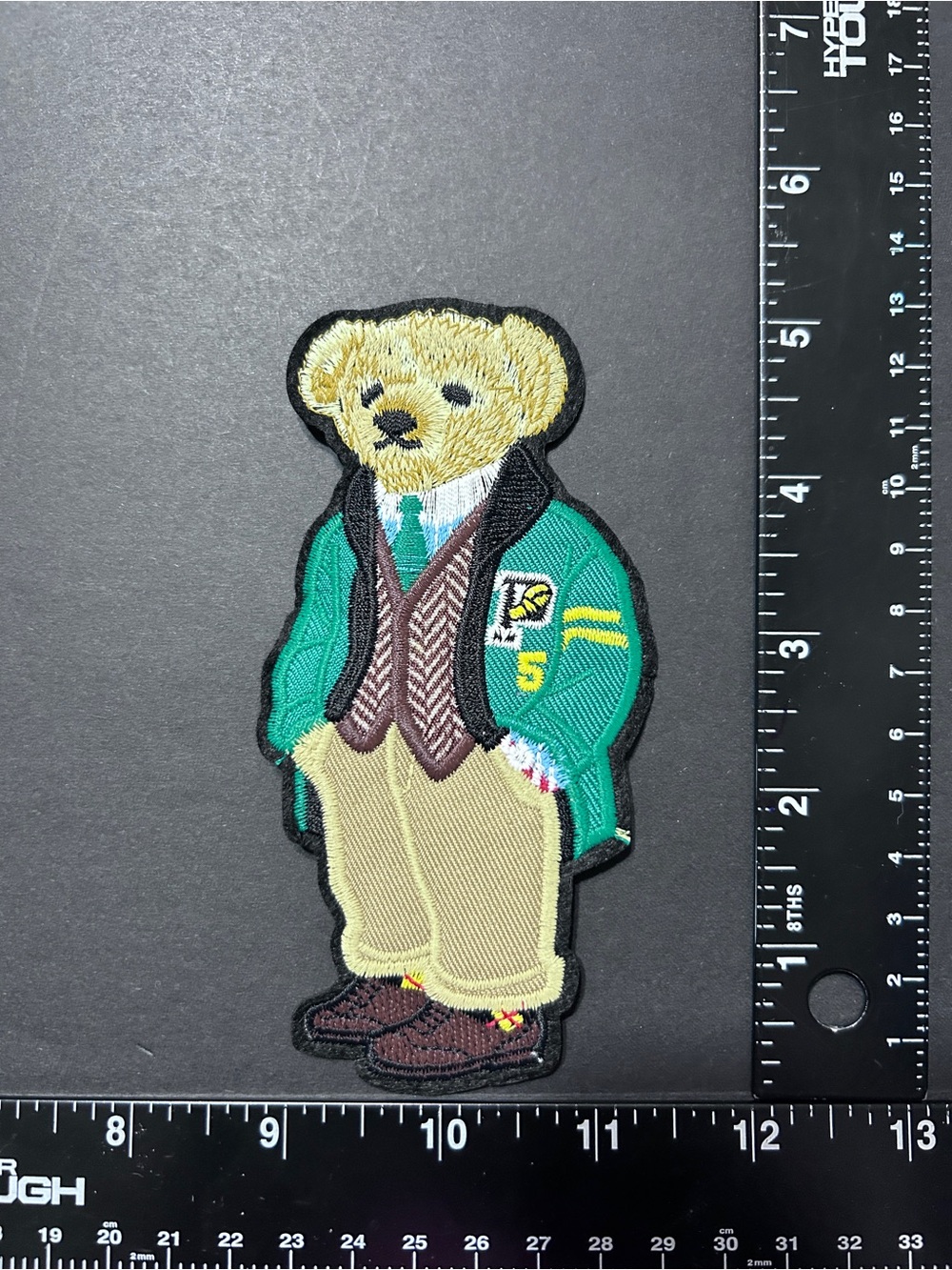 Ralph Lauren Polo Bear Embroidered Patches a lot of 6 Iron-on - Picture 12 of 16